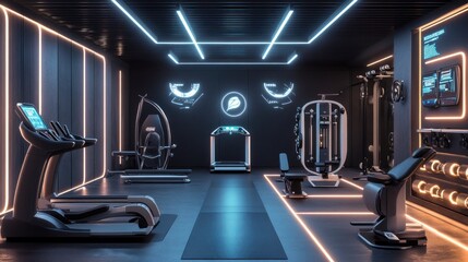Modern Home Gym Interior Design