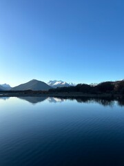 Mountain panorama view