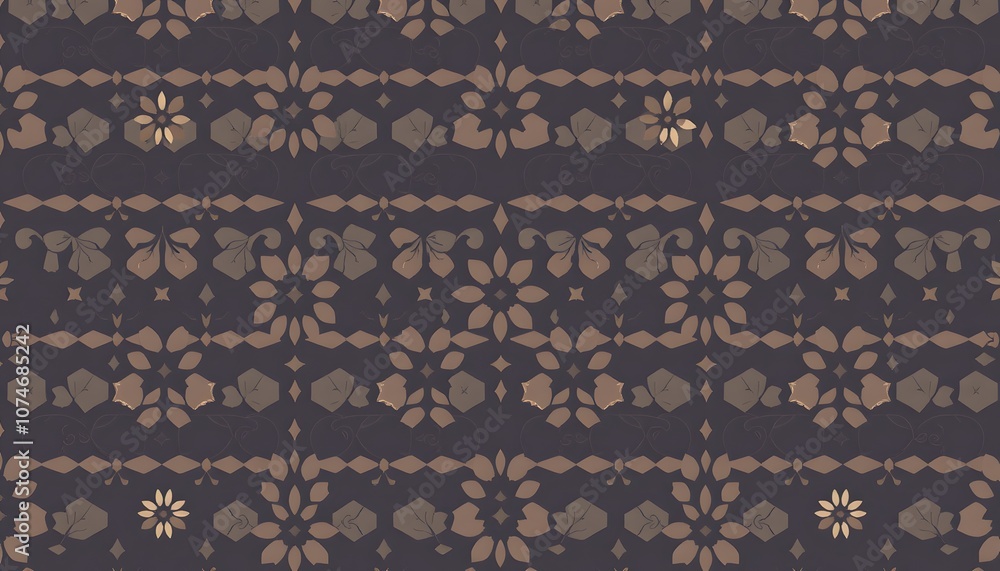 Poster Seamless Geometric Patterns Background for Creative Design Projects Including Textures, Banners, and Digital Media Usage