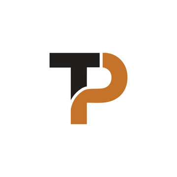 initial tp letter logo design vector template, tp logo design vector, pt initial letter logo design, TP vector logo, for financial companies, technology 