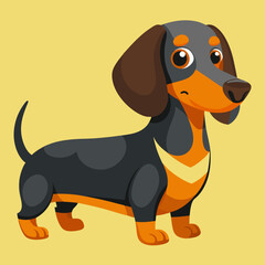 dachshund dog cartoon