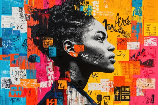 Urban street transforms into canvas of change graffiti revolution for a new era