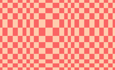 Psychedelic checkerboard poster