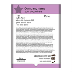 Elegant Letterhead Design Professional Modern amp Customizable