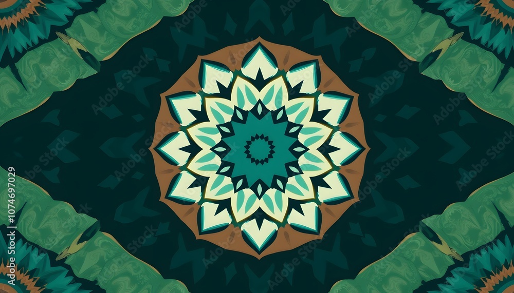 Aufkleber Seamless Pattern Background Design for Various Creative Uses such as Web Design, Print Media, and Branding Projects
