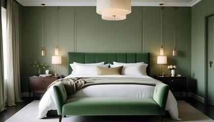 Photo modern style interior room 3d illustration
