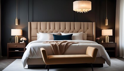 Photo modern style interior room 3d illustration