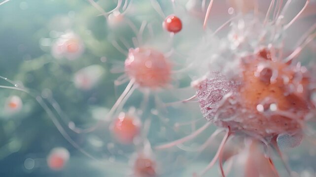 The intricate system of basal bodies connected to multiple cilia responsible for orchestrating the synchronized beating of multiple cilia on a single cell.