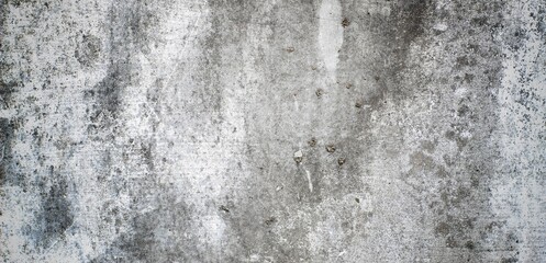 Ilustration grey long background. Gray grunge wall with cracks for backgrounds and overlays