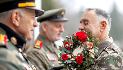 Honor veterans by commemorating their heroism at the memorial ceremony