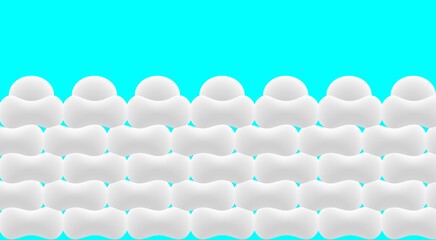 abstract background illustration of clouds and sky