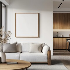 A white couch with a white pillow on it