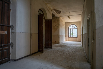 Fototapeta premium Haunted Seminary with the Blue Chapel: An Italian Ghost Story