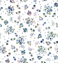 Abstract flower blooming design. Pattern with floral seamless pattern.
