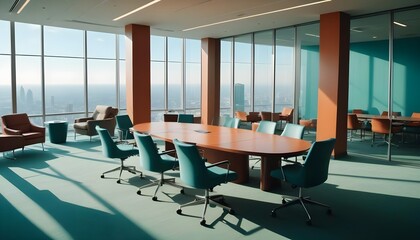 Photo modern style interior room 3d illustration