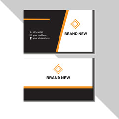Modern and simple business card design