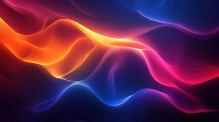 Obraz premium Abstract Colorful Waves