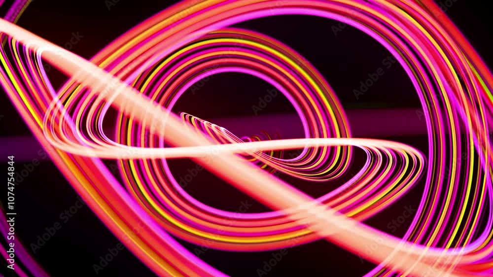 Poster 4k background loop: perfect for sci-fi and futuristic projects - seamlessly looping 4k footage with 