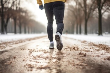 Man running footwear walking jogging.