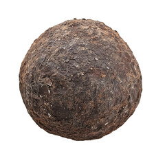 Mysterious Spherical Rock Formation in Vast Landscape