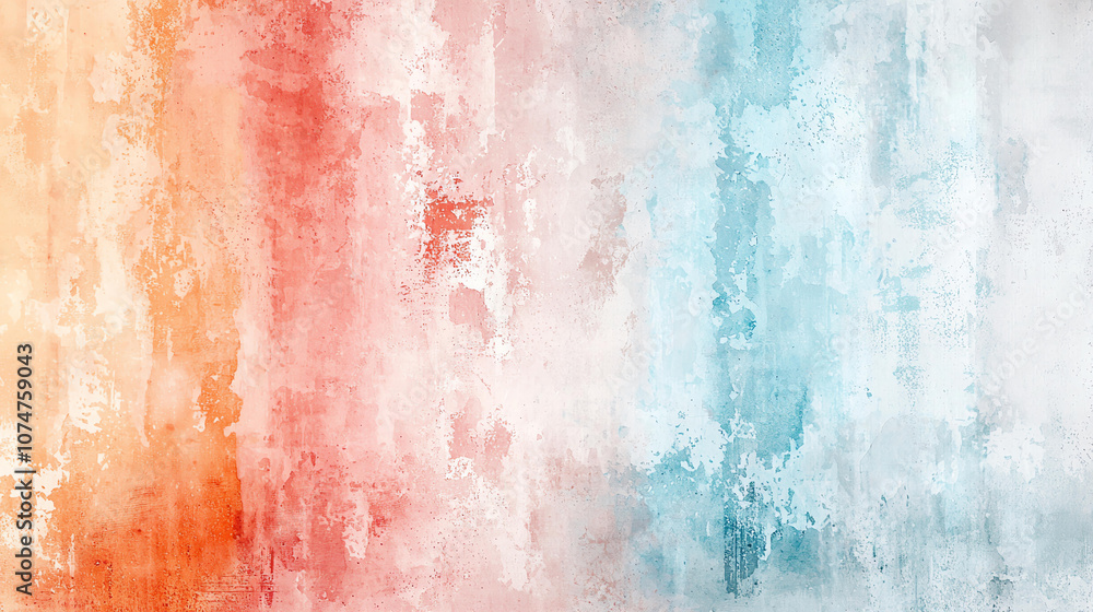 Poster abstract background abstract watercolor wash in pastel hues with soft edges, creating serene and cal