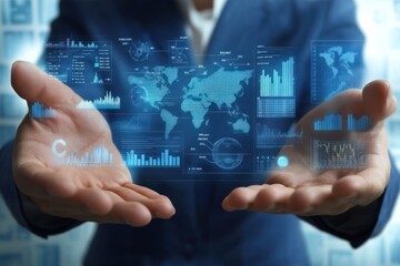 Presenting and evaluating data char person transformation visualization.