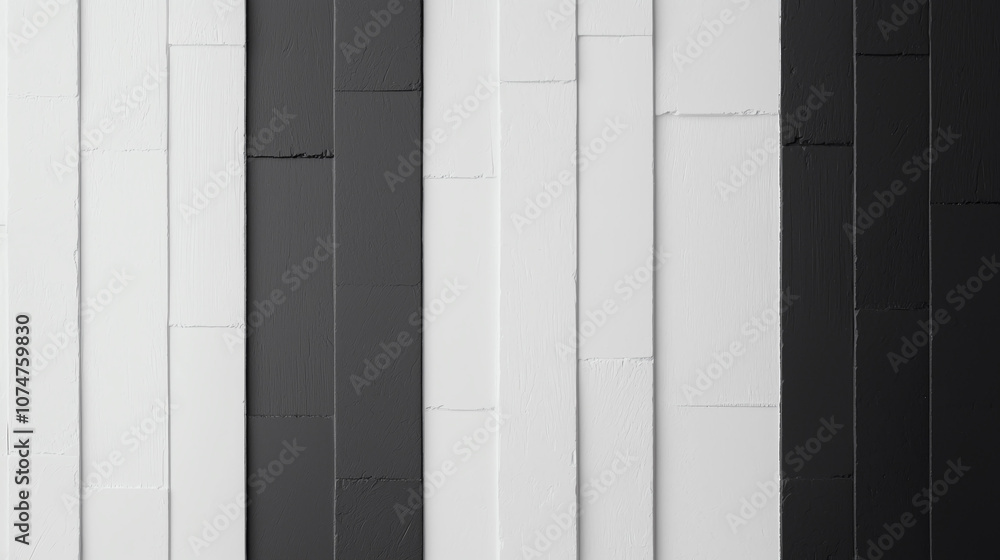 Poster abstract background smooth gradient with shades of grayscale, featuring alternating black and white 
