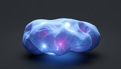 Fototapeta premium Pain isolated with white highlights, png