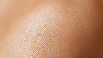 Fototapeta premium Close up macro photo of face skin texture showing wrinkles and pores