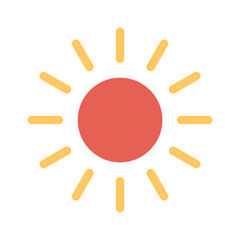Sun Vector Icon