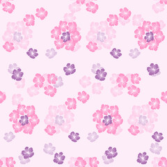 Floral heart frame, hydrangea spring flower for design of card or invitations