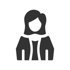 Female millennial icon