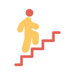 Career Ladder Vector Icon