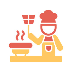 Cooking Together Vector Icon