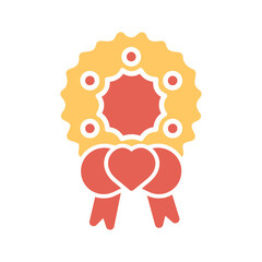 Wreath Vector Icon