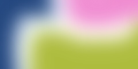 soft gradient abstract background in pink, green, blue colours. horizontal Banner with copy space in retro style of the 90s, 60s. transitions and vibrant hues, sense of warmth, tranquility