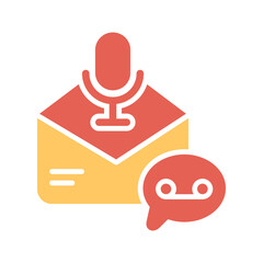 Voice Message Vector Icon