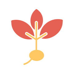 Seedling Vector Icon