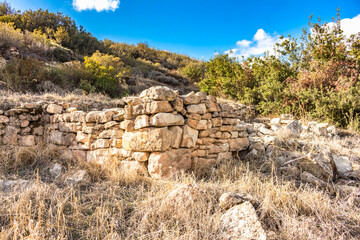 Remnants of Stone Dwelling in the Cyprus Mountains