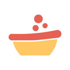 Bubble Bath Vector Icon