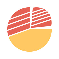 Pie Chart Vector Icon