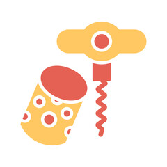 Wine Cork Vector Icon