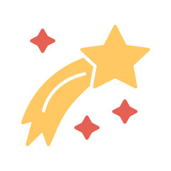 Shooting Star Vector Icon
