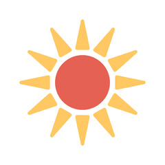 Sun Vector Icon