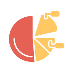 Pie Chart Vector Icon