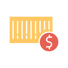 Barcode Payment Vector Icon