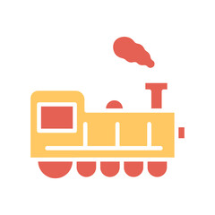 Locomotive Vector Icon