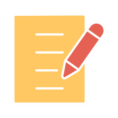 Personalized Note Vector Icon