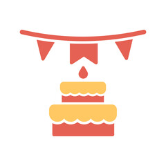 Birthday Wishes Vector Icon