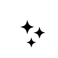 Sparkling star icon